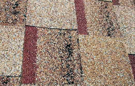 Manufacturers Defect On Shingle Roof Granules