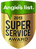 Angies List Super Service Award 2013