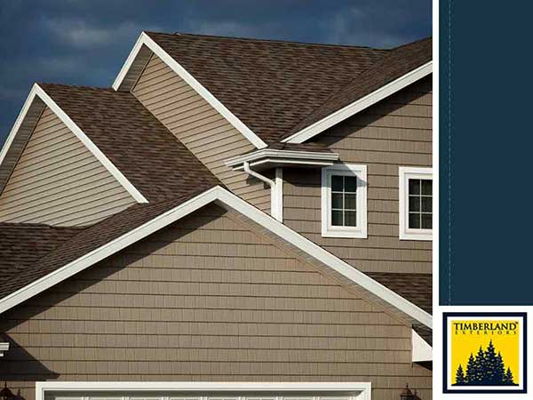 matching your roof and siding color